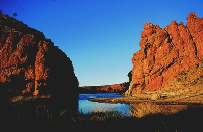 Near Alice Springs: Glen Helen