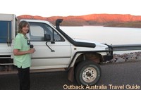 Spectacular view on the drive from Kununurra to Lake Argyle