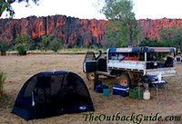 Camping In The Outback Of Australia