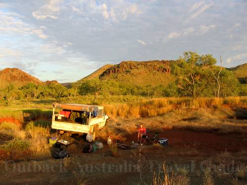 Sunrise in the Australian Outback