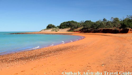 Red Beach at Roebuck Bay, Western Australia Red Beach at Roebuck Bay, Western Australia