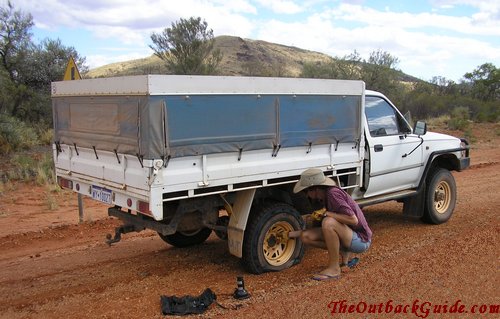 Flat tyre, again...