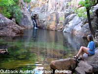 A plunge pool in Kakadu, the most famous of the Australian National Parks