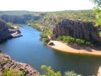 Katherine Gorge National Park in Australia Katherine Gorge National Park in Australia