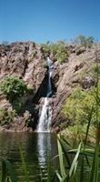 A waterfall in Litchfiled National Park in Australia