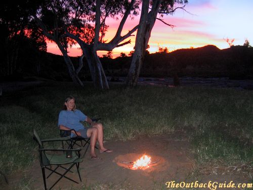 Camping in the Outback Camping in the Outback