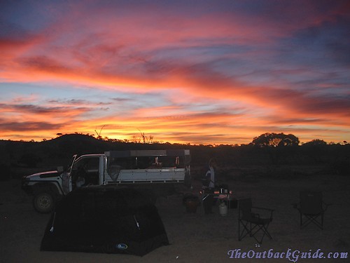 Australian Outback Campsite Australian Outback Campsite