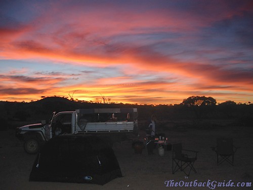 Australian Outback Campsite