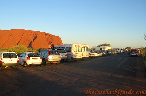 Ayers Rock Sunset Viewing Area