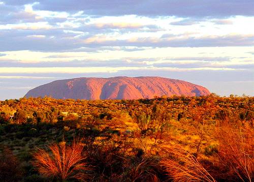 Good picture of Ayers Rock Sunrise...