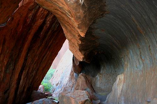 Cave along the Mala Walk