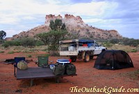 Chambers Pillar Campground