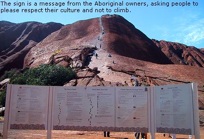 An Uluru trip without climbing? An Uluru trip without climbing?