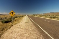sign for driving in Australia