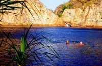 The pool at Edith Falls