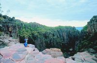 The plateau above Twin Falls