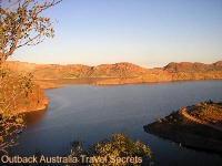 View over Lake Argyle