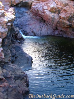 One of the many waterfalls at Jarrangbarni