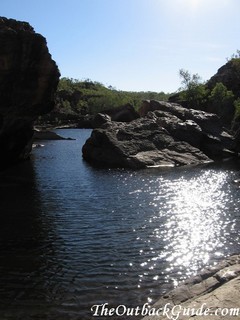 Looking upstream Looking upstream