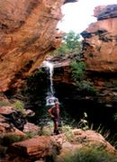 During the wet season you can find many waterfalls along Lily Creek in Mirima National Park.