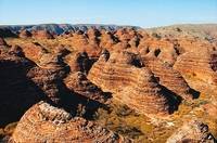 Aerial view of Purnululu National Park