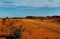 The Tanami Road in Australia.