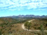 Driving in the Australian Outback