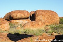 Rocks of that shape are called *cheesers*. True.