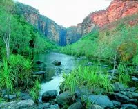 View of Kakadu's Jim Jim Gorge View of Kakadu's Jim Jim Gorge