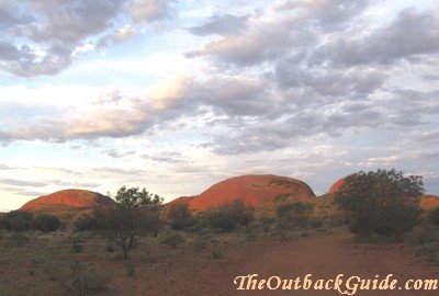 Kata Tjuta in the last day light