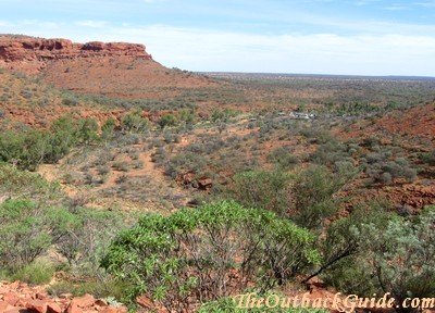 View from start of Rim Walk