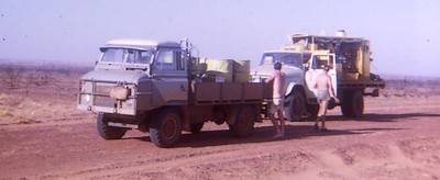 Bush work in the Tanami Desert