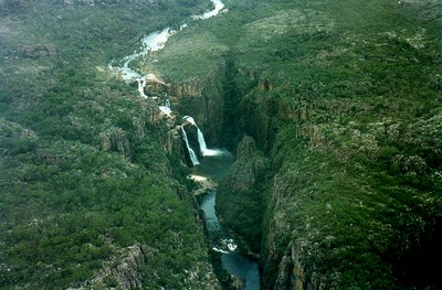 Twin Falls in Kakadu National Park: only accessible by 4WD or air